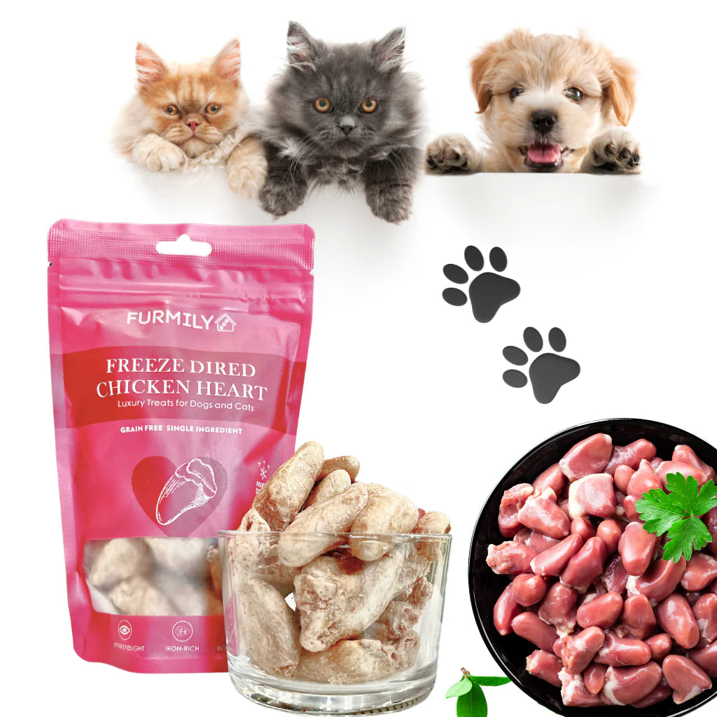 Freeze Dried Chicken Heart