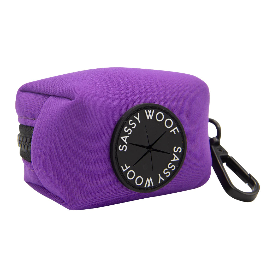 Dog Waste Bag Holder | Neon Purple