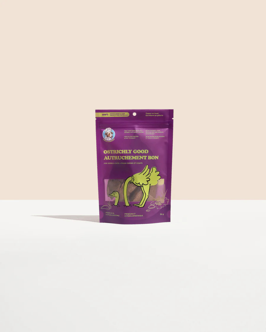 Freeze-Dried Ostrich Meat