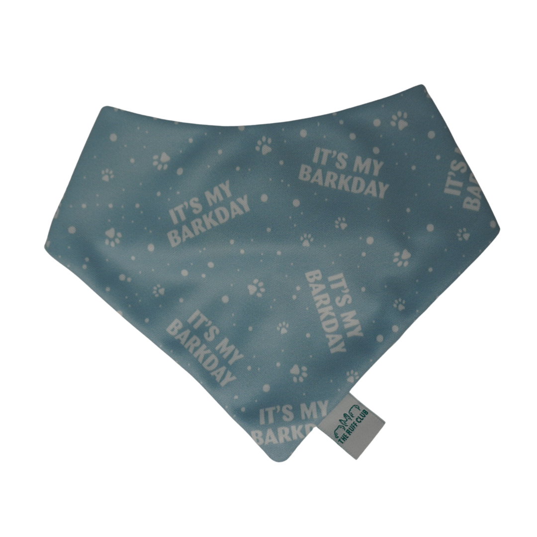 Blue Birthday | Reversible Bandana Collection