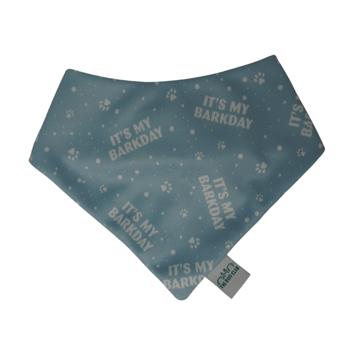Blue Birthday | Reversible Bandana Collection