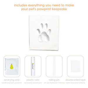 Paw Print Keepsake Frame