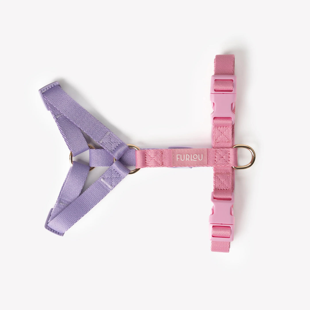 Dog Harness | Lavender and Pink