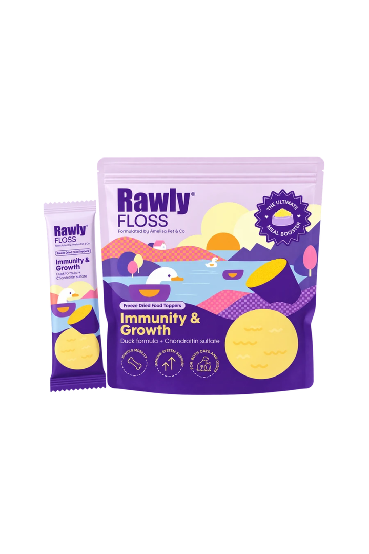 Rawly Floss Functional Topper | Immunity & Growth