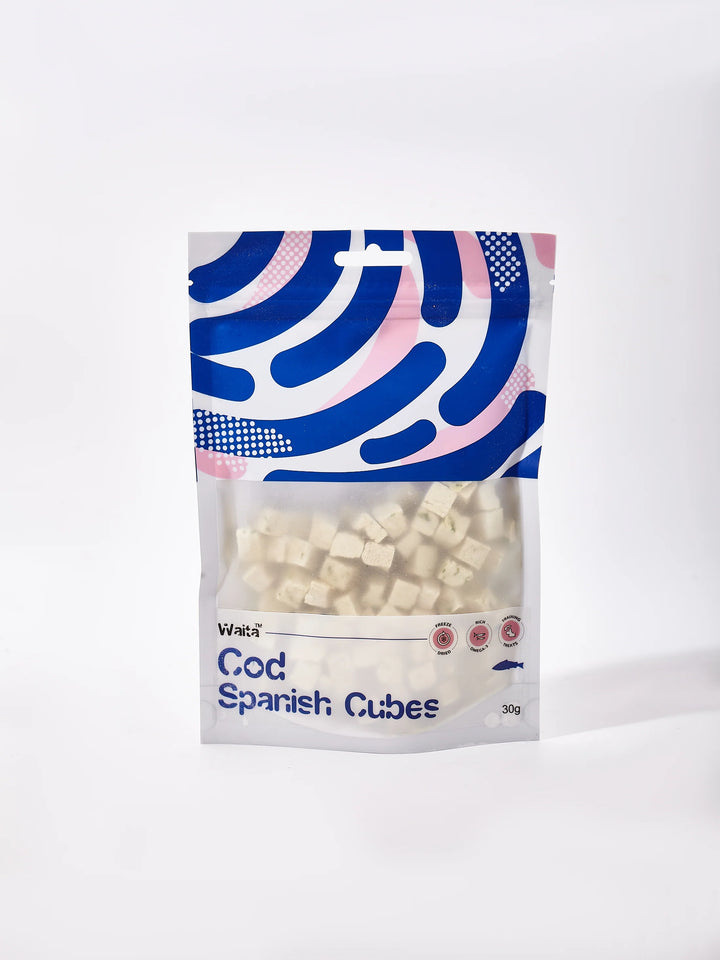 Freeze Dried Cod & Spinach Cubes