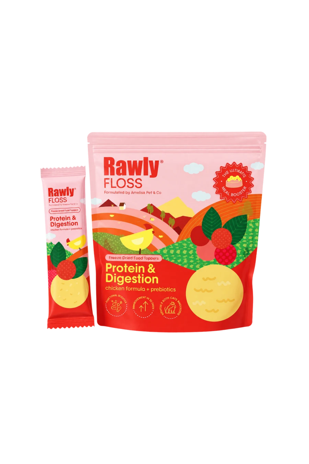 Rawly Floss Functional Topper | Protein & Digestion