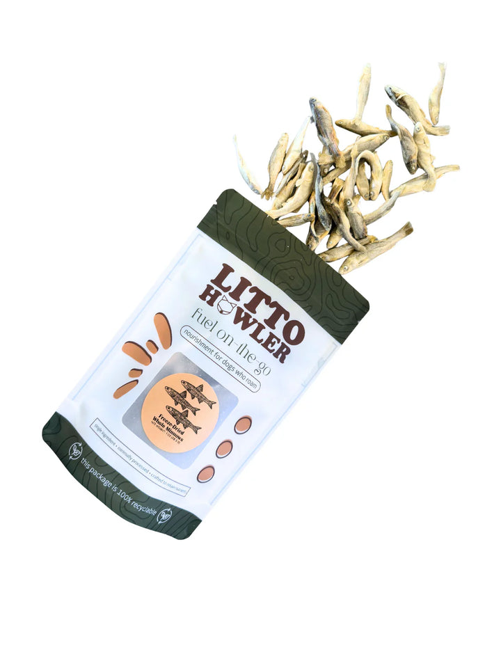 Freeze-Dried Whole Minnows | Litto Howler