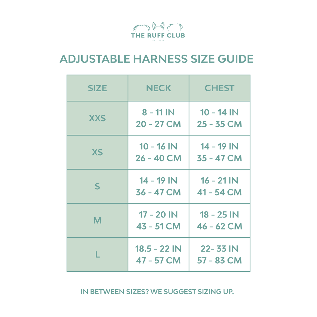 Adjustable Harness | Tide & Tail