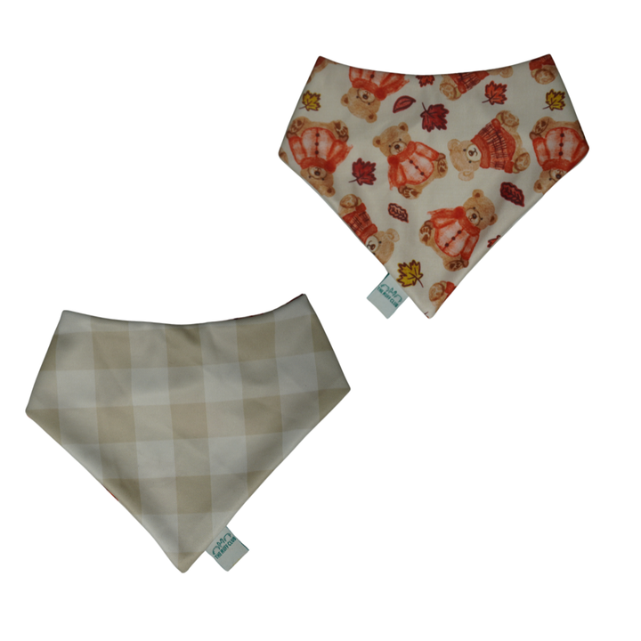 Falling for Teddy | Reversible Bandana Collection