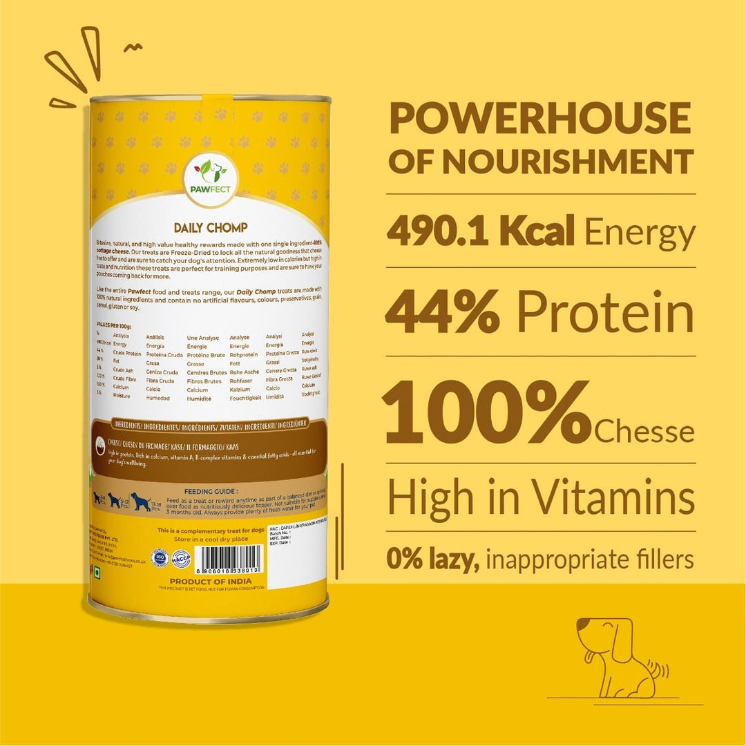 Freeze-Dried Daily Chomp Cheese Treat