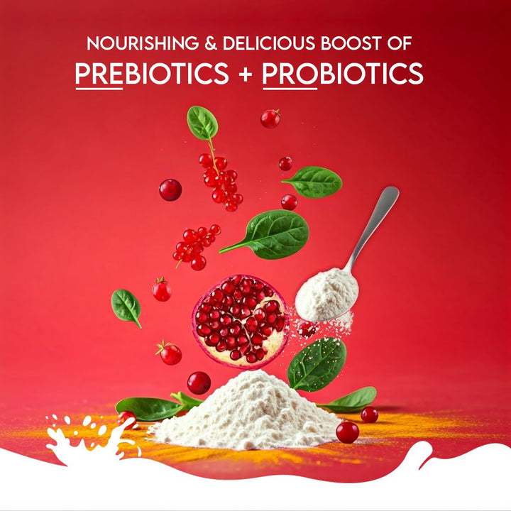 Goat Milk Powder with Pomegranate & Cranberries