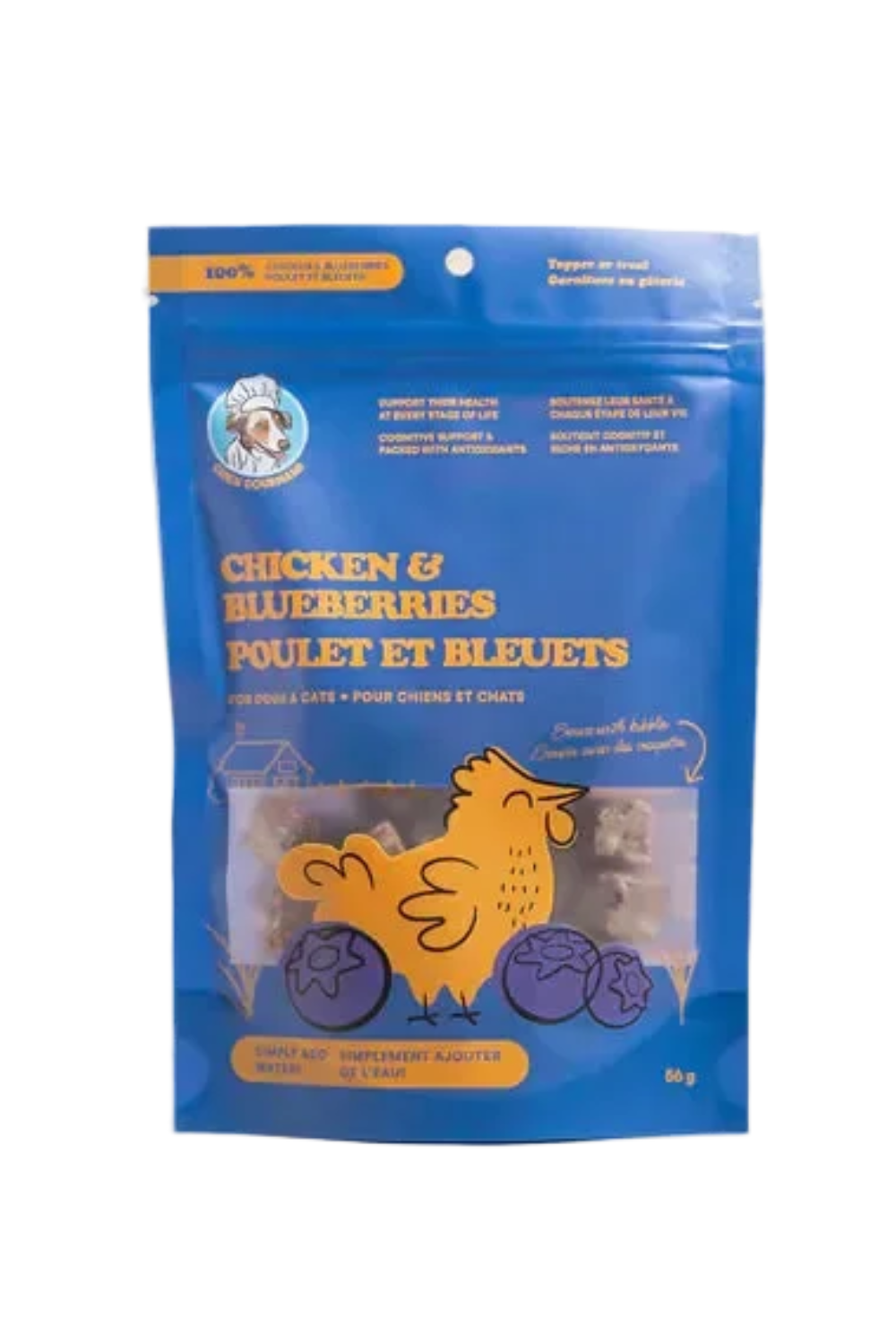 Freeze-Dried Chicken & Blueberries
