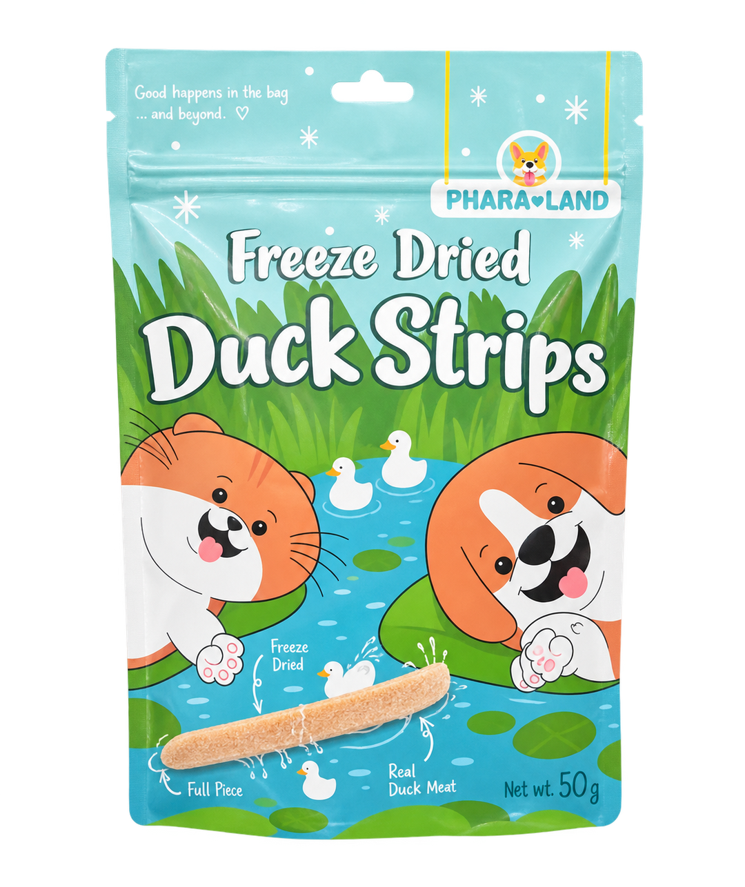 Freeze-Dried Duck Strips | Pharaland