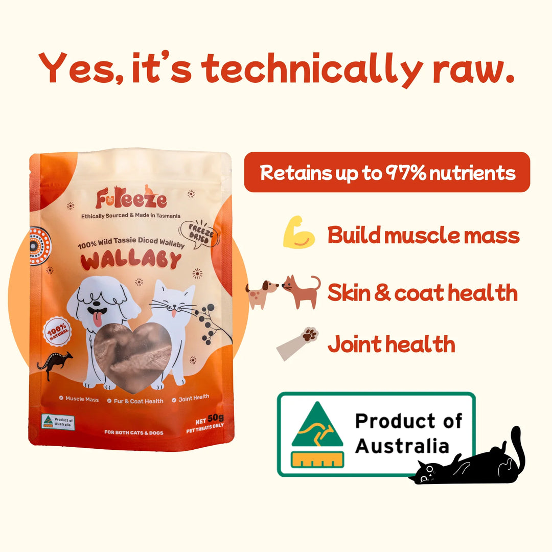 Freeze Dried Wallaby