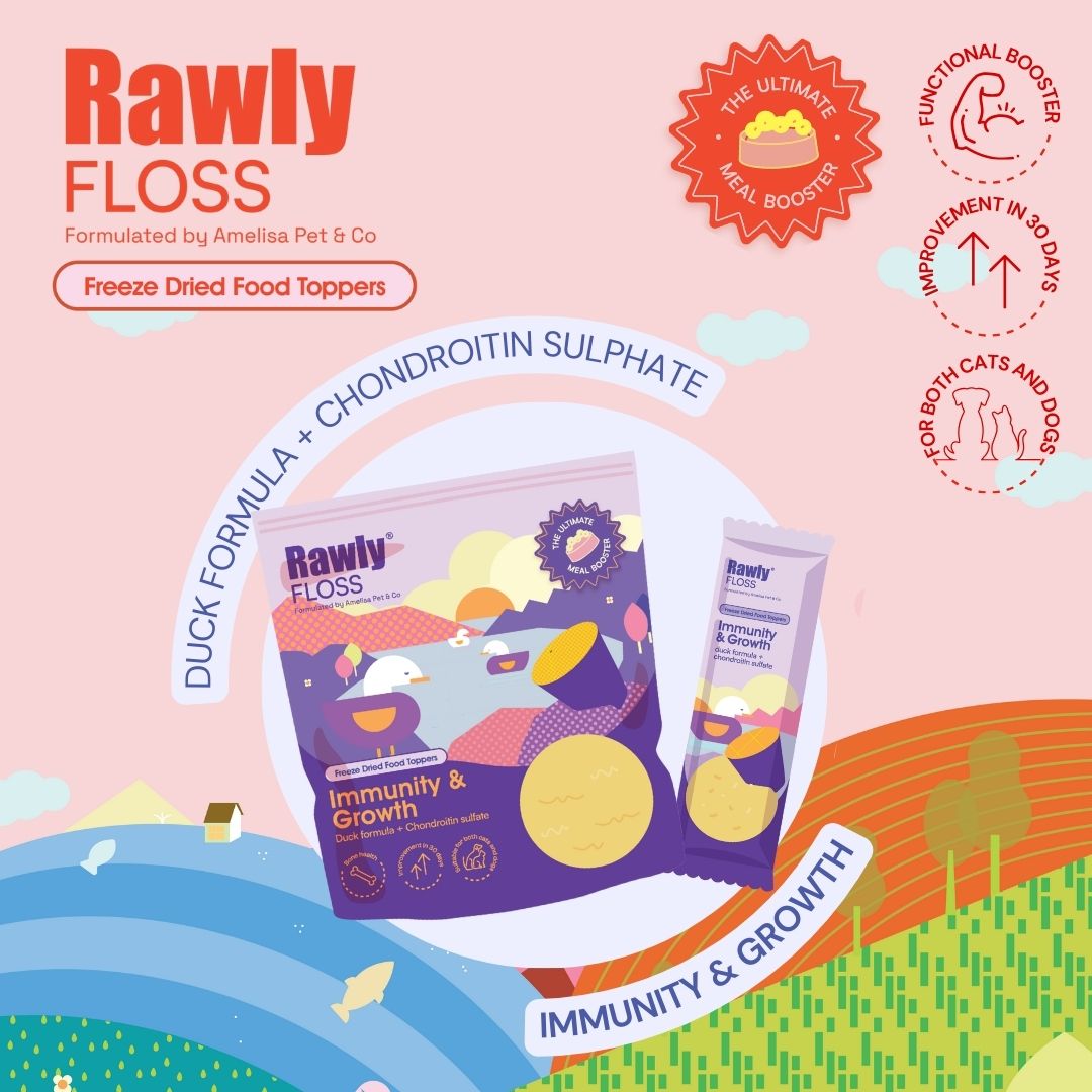 Rawly Floss Functional Topper | Immunity & Growth