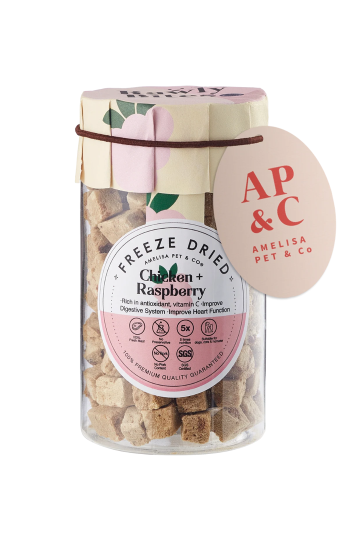 Rawly Bites | Freeze-Dried Chicken & Raspberry