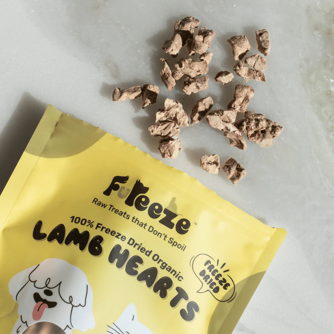 Freeze Dried Organic Lamb Heart