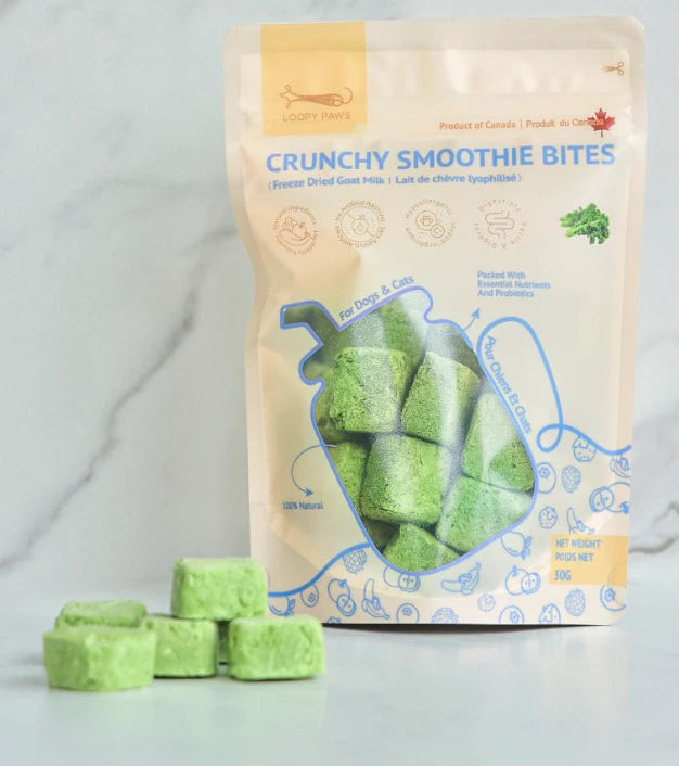 Crunchy Smoothie Bites | Kale