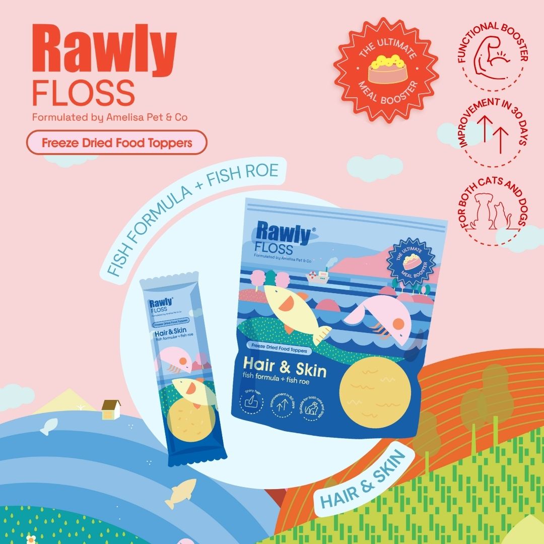 Rawly Floss Functional Topper | Hair & Skin