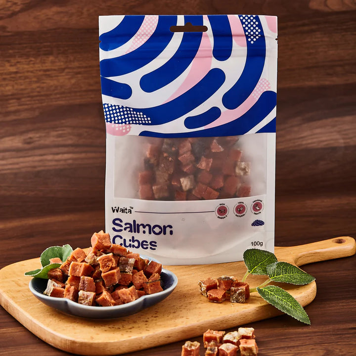 Air Dried Salmon Cube