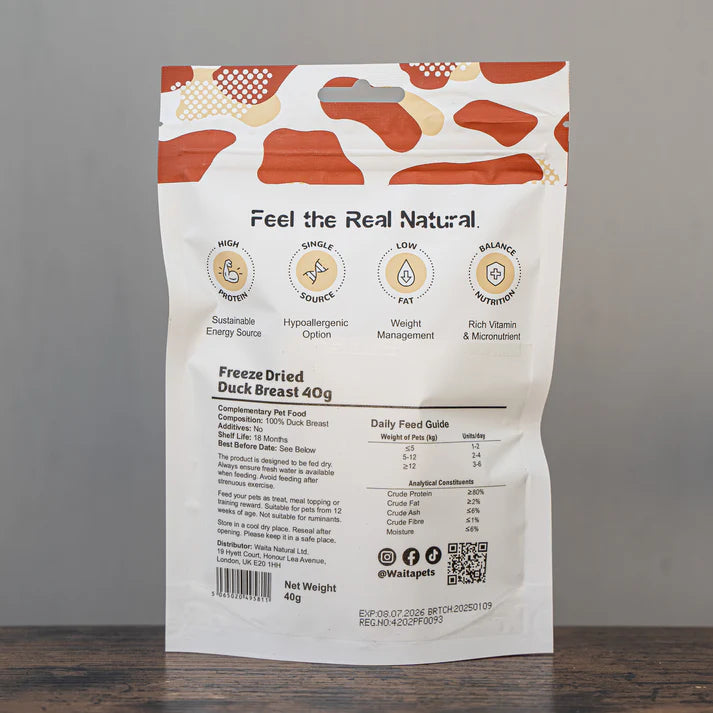 Freeze Dried Duck Breast