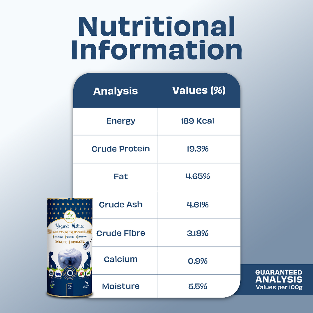 Yogurt Melties with Blueberry, Cranberry, Blue Spirulina & Mint
