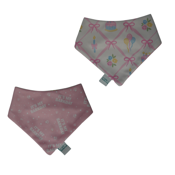 Pink Birthday | Reversible Bandana Collection
