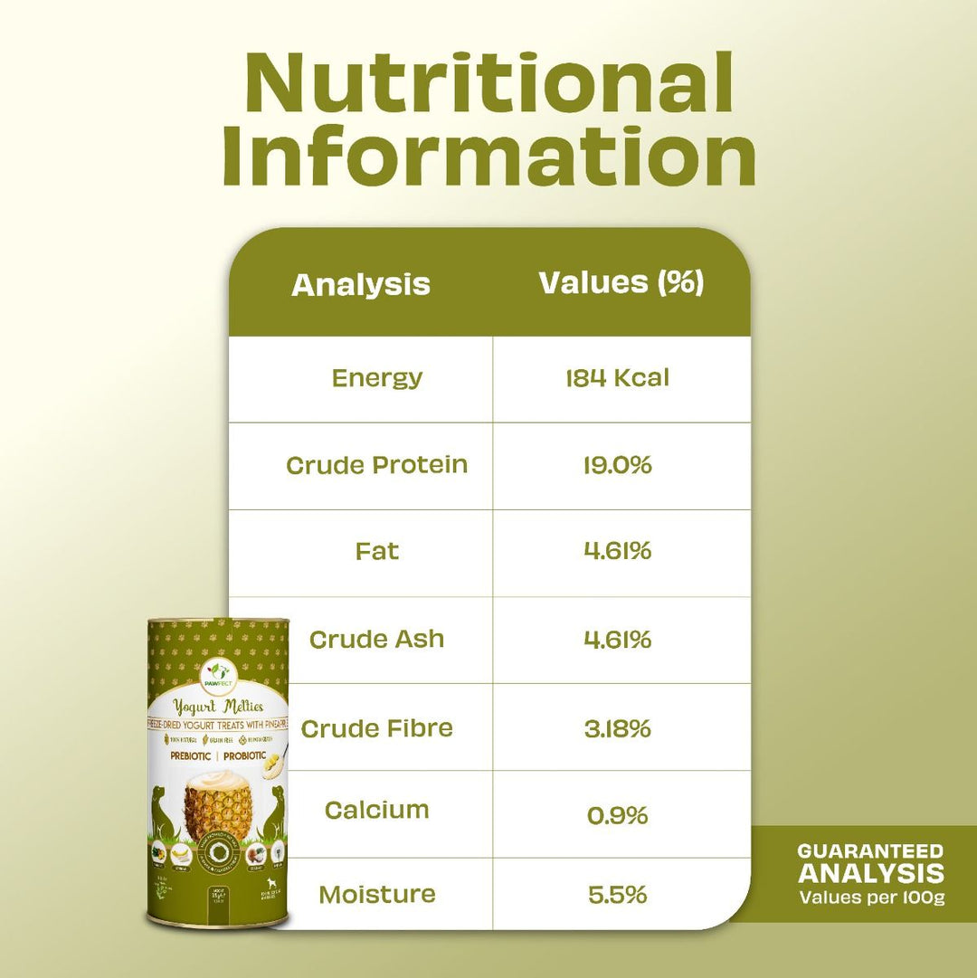 Yogurt Melties with with Pineapple, Coconut, Banana, Dandelion