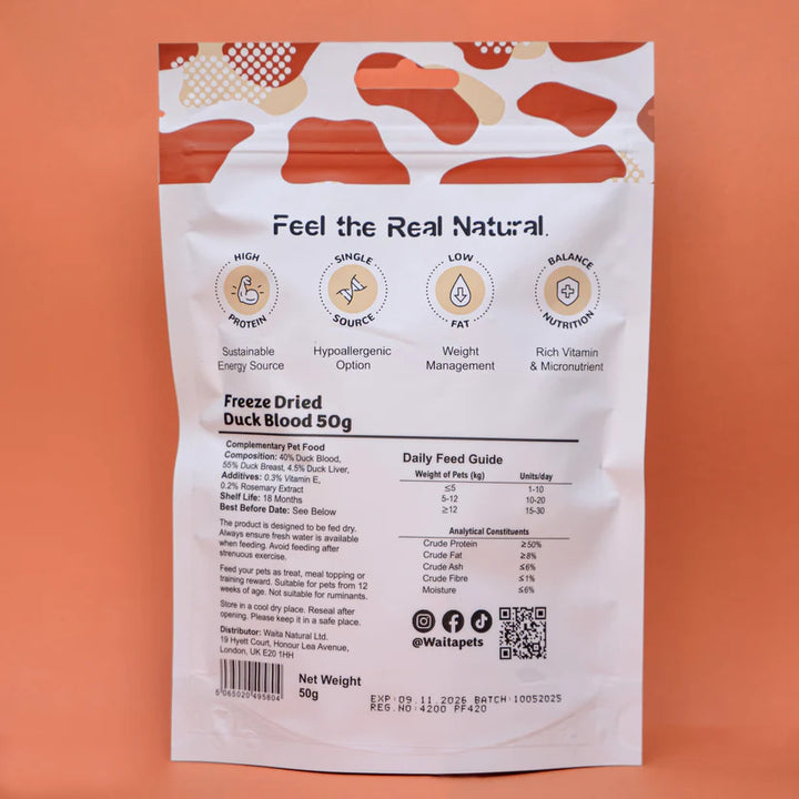 Waita Freeze Dried Duck Blood