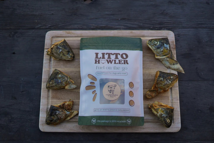 Freeze-Dried Trout Heads | Litto Howler