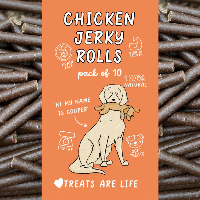 Chicken Jerky Rolls