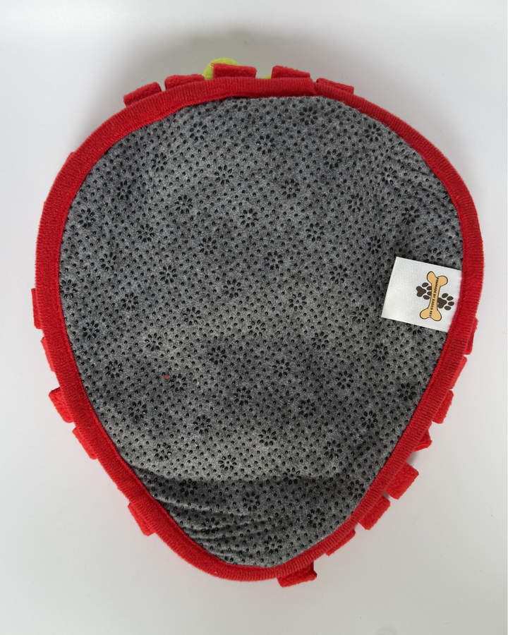 Red Strawberry Snuffle Mat