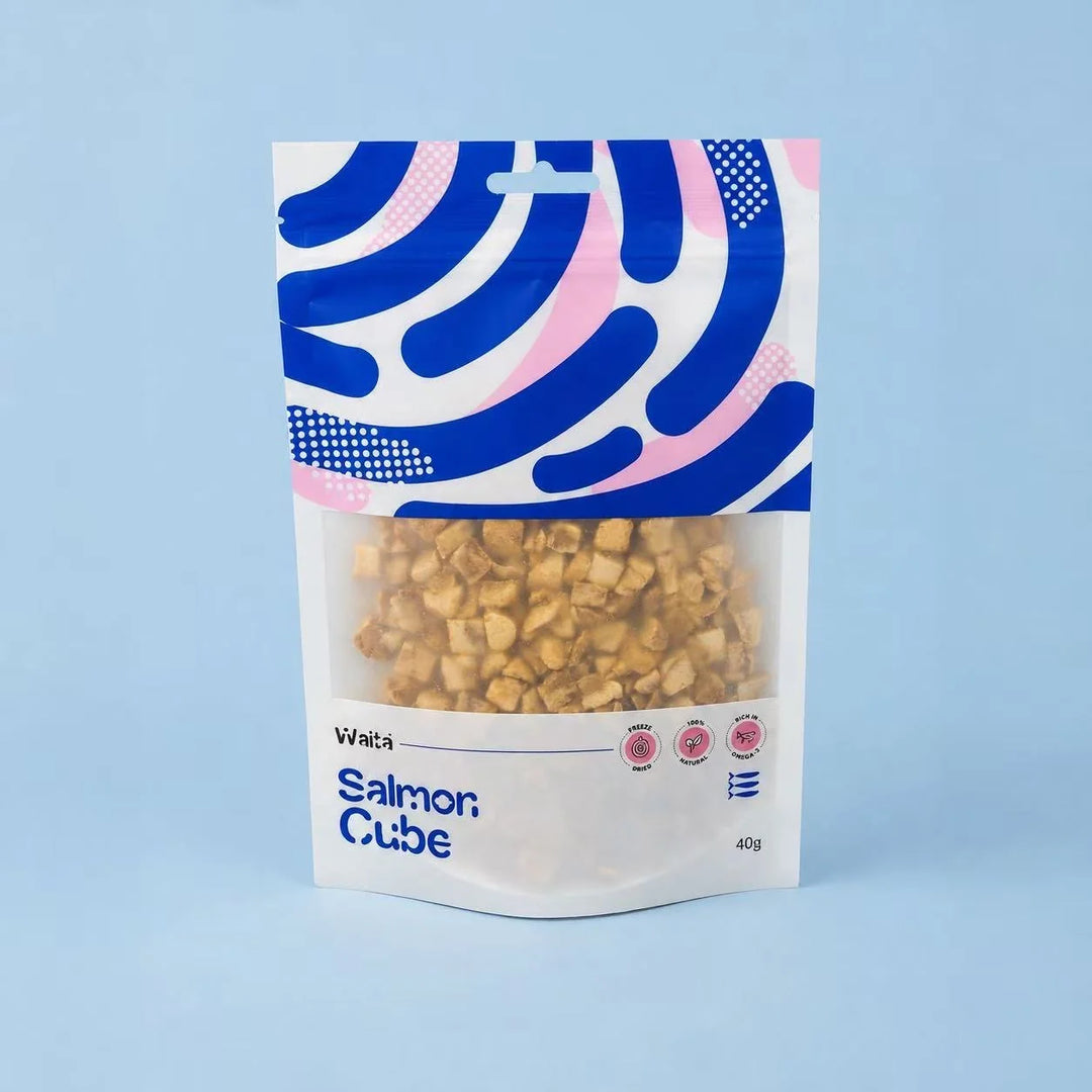 Freeze Dried Salmon Cubes