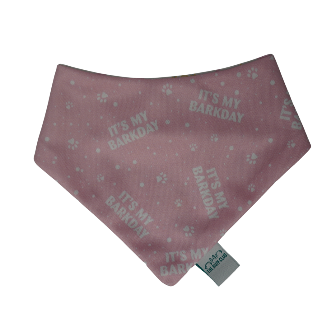 Pink Birthday | Reversible Bandana Collection
