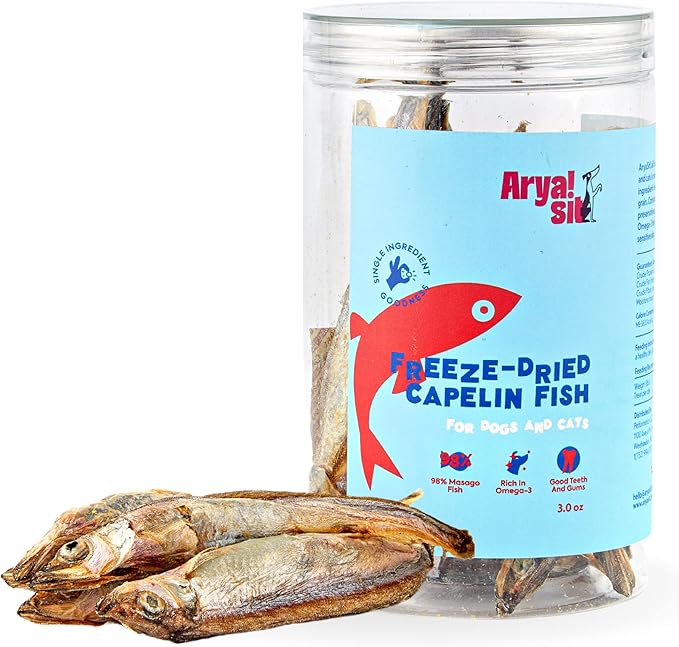Freeze-Dried Capelin