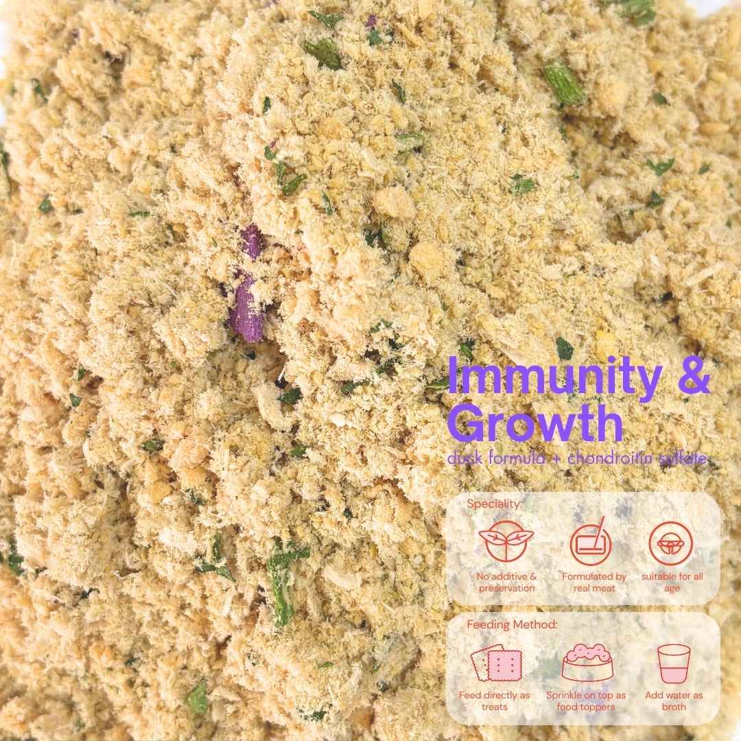 Rawly Floss Functional Topper | Immunity & Growth