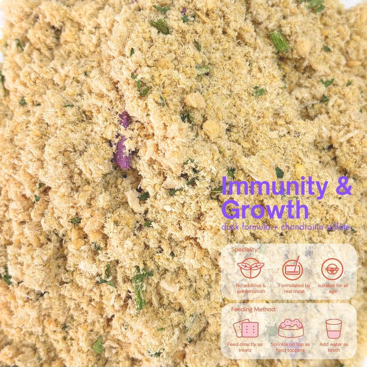 Rawly Floss Functional Topper | Immunity & Growth