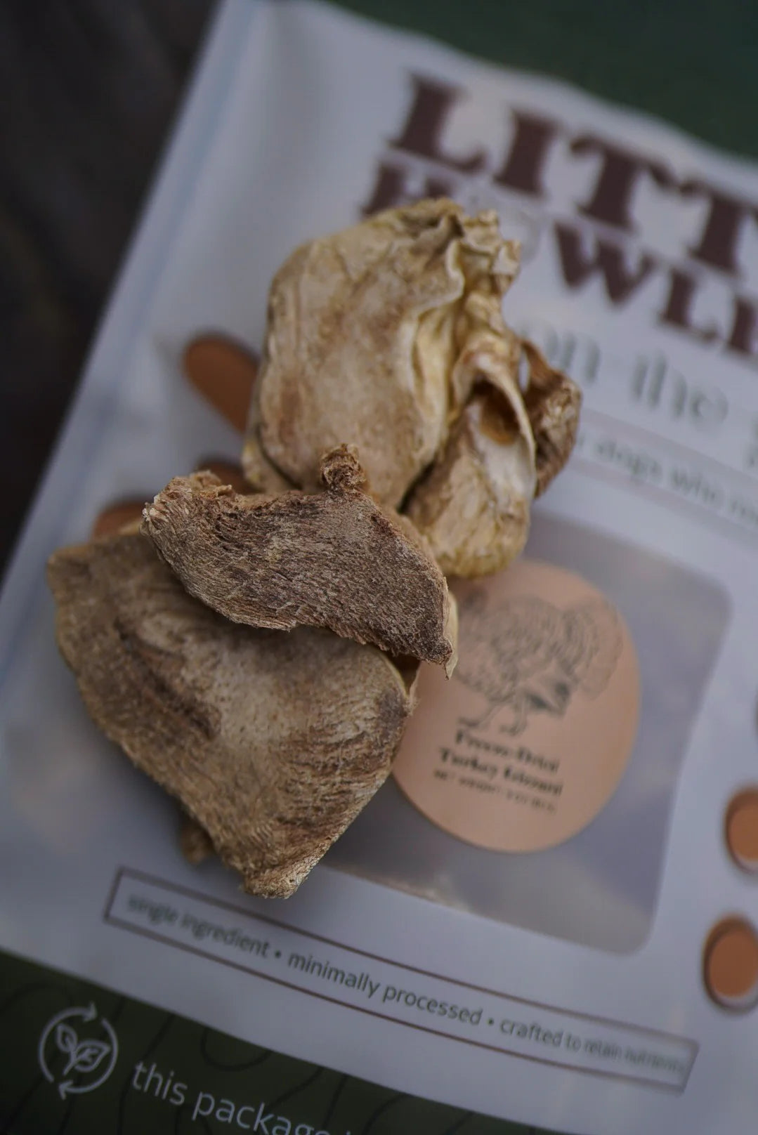 Freeze-Dried Turkey Gizzard | Litto Howler
