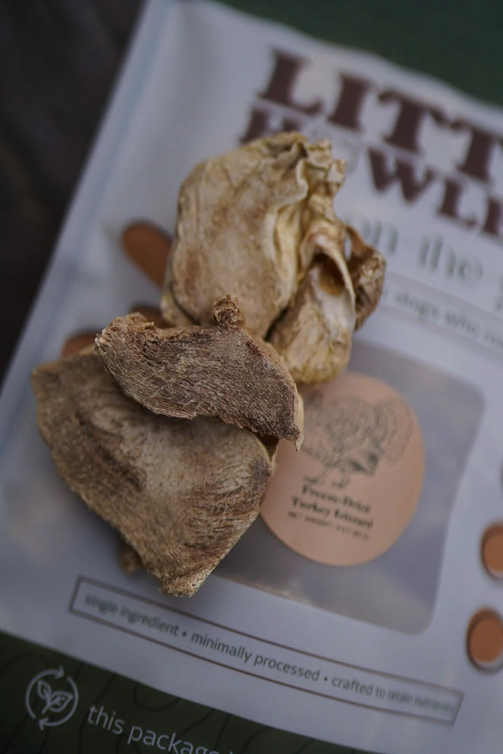 Freeze-Dried Turkey Gizzard | Litto Howler