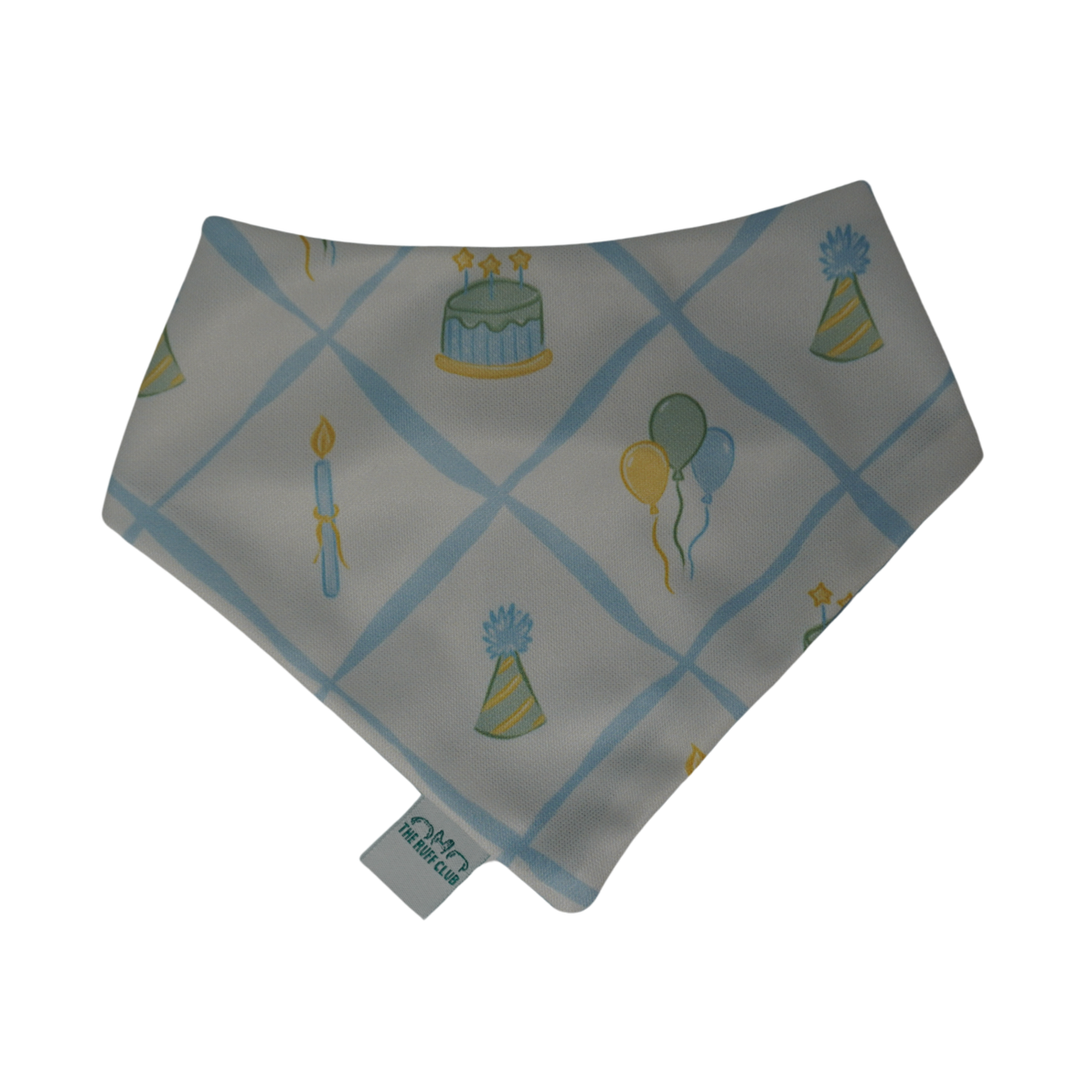 Blue Birthday | Reversible Bandana Collection