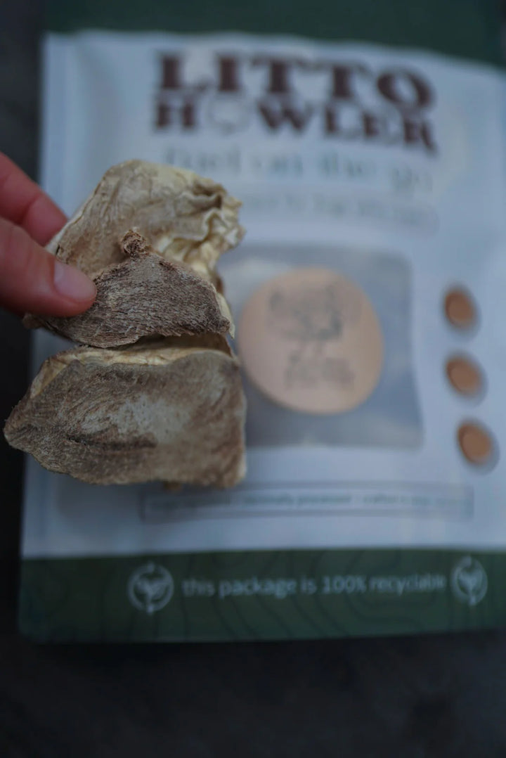 Freeze-Dried Turkey Gizzard | Litto Howler