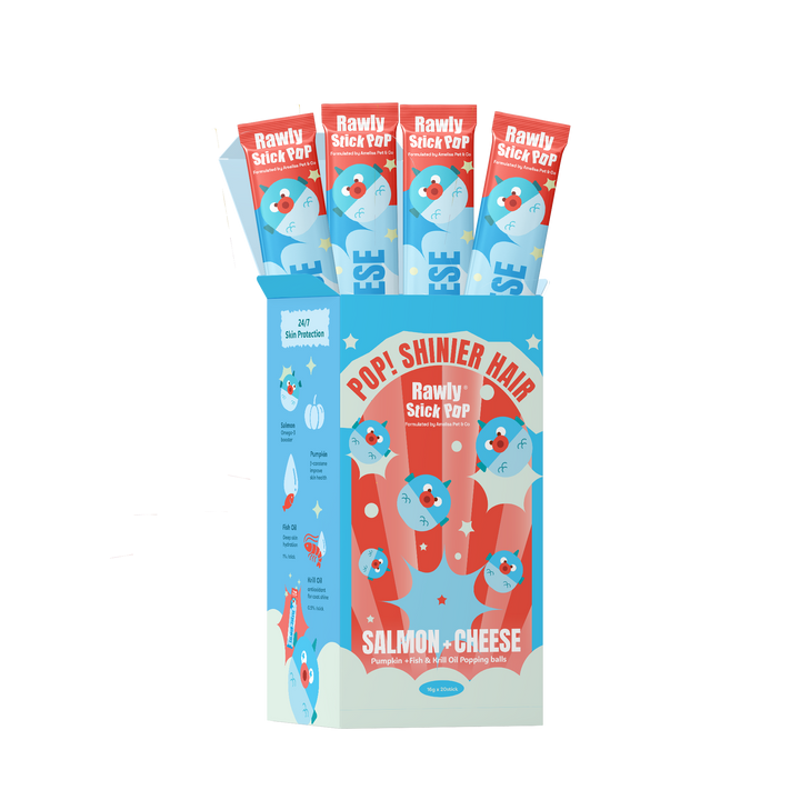 Rawly Stick POP | Salmon & Cheese