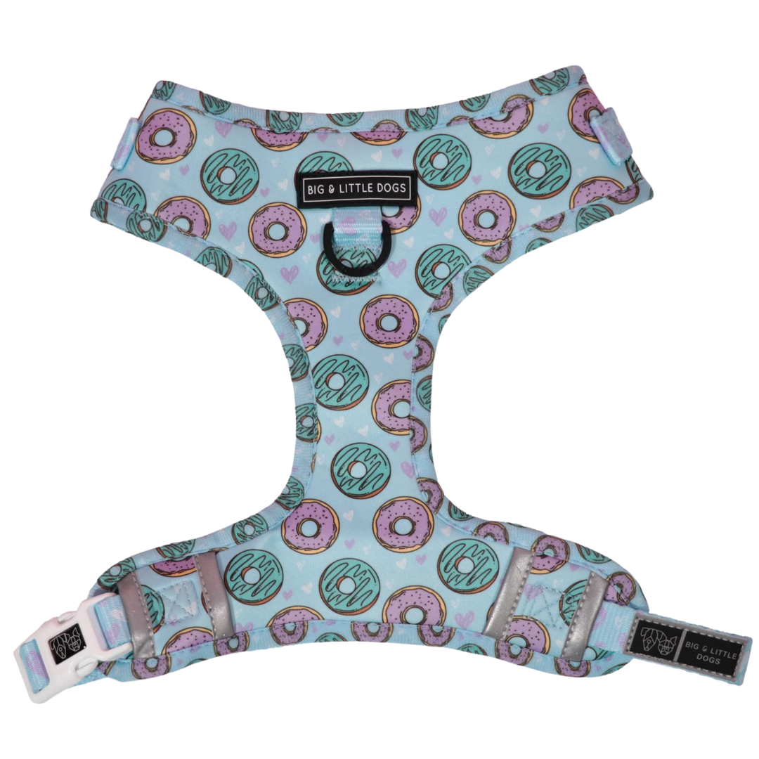 Adjustable Dog Harness | Donut Kill My Vibe