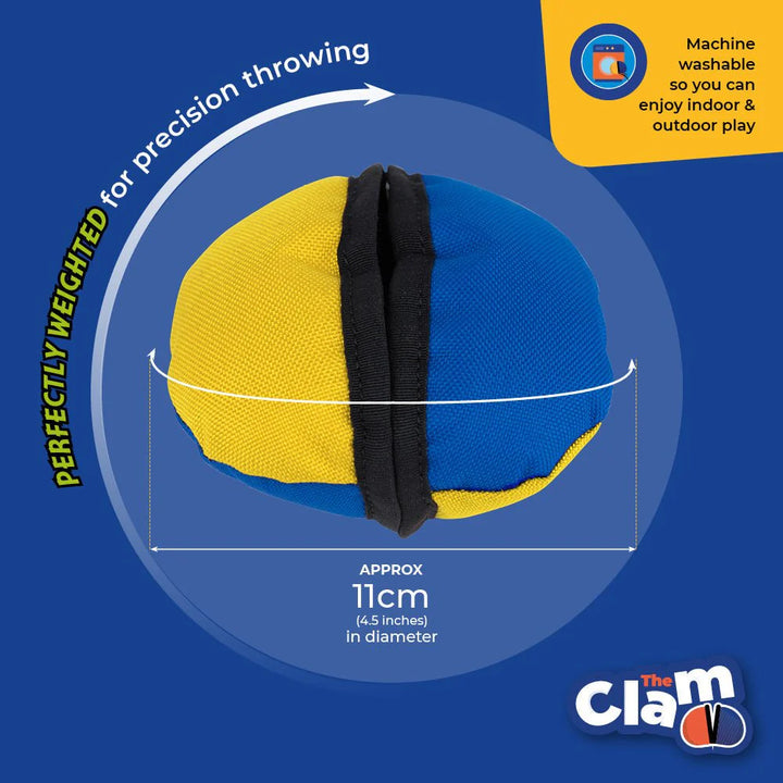 The Clam - Treat Dispensing Dog Toy