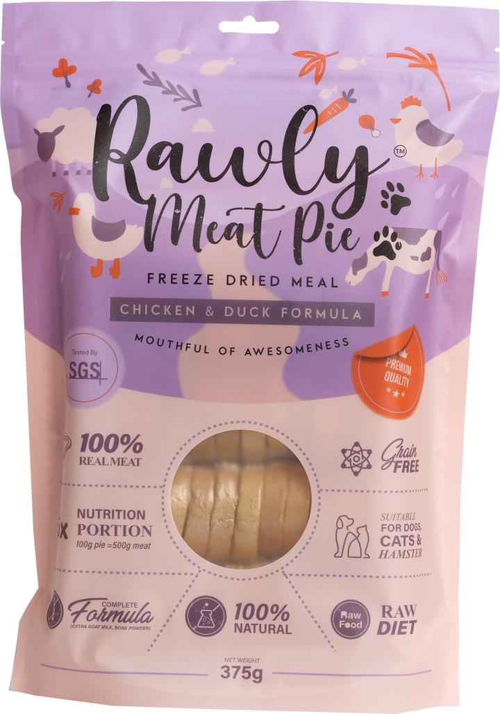 Rawly Meat Pie | Chicken & Duck Formula