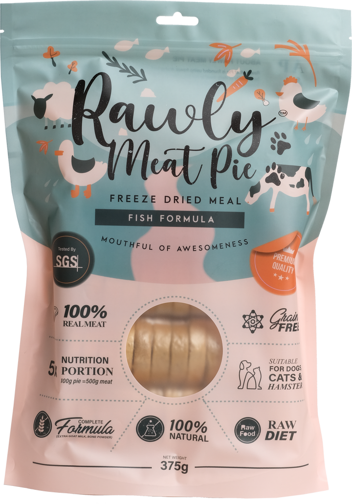 Rawly Meat Pie | Fish Formula