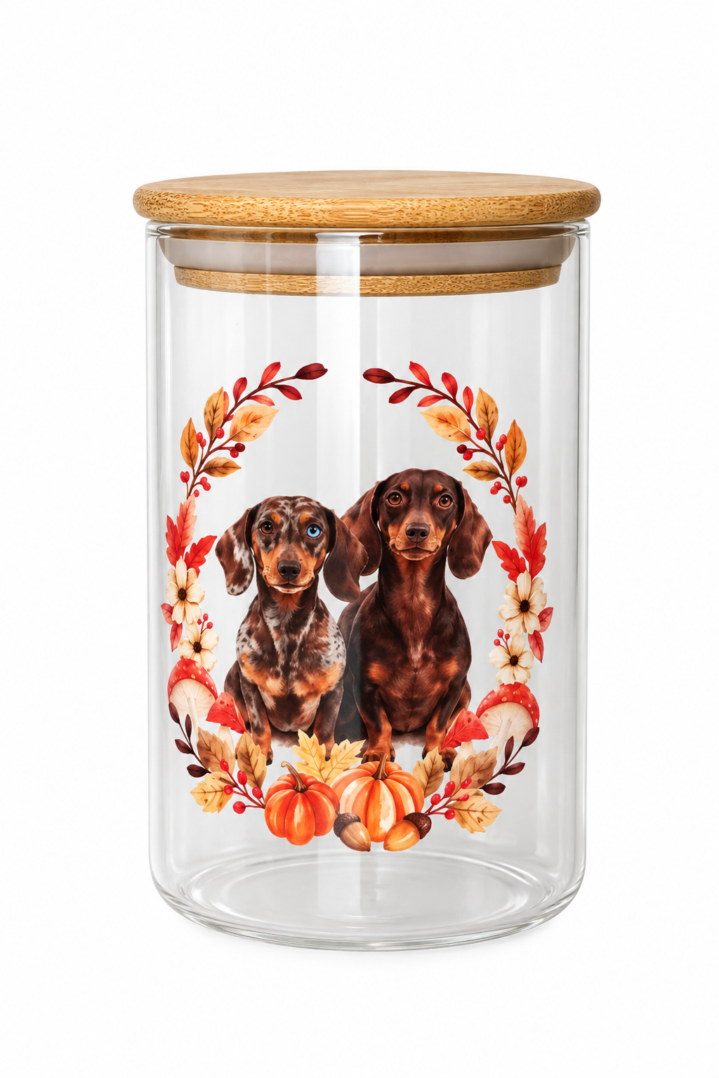 Autumn Personalised Treat Jar