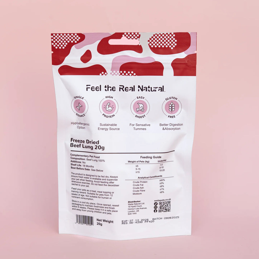 Freeze Dried Beef Lung