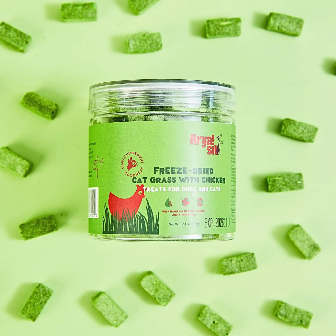 Freeze-Dried Cat Grass - Limited Edition