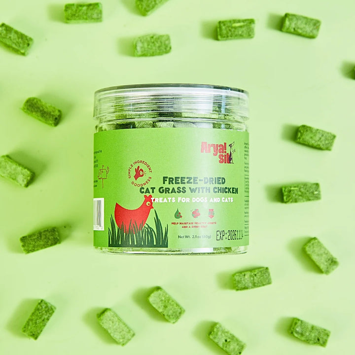 Freeze-Dried Cat Grass - Limited Edition